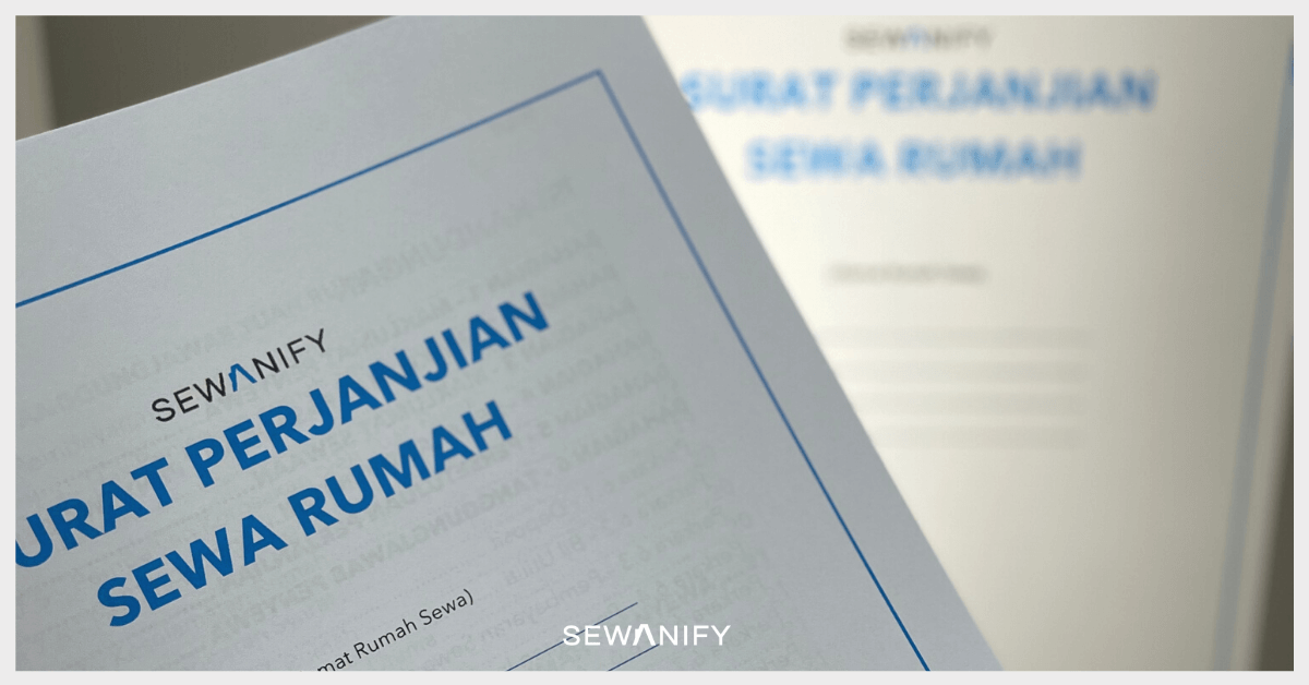 perjanjian sewa rumah kepada pelajar - contoh dokumen