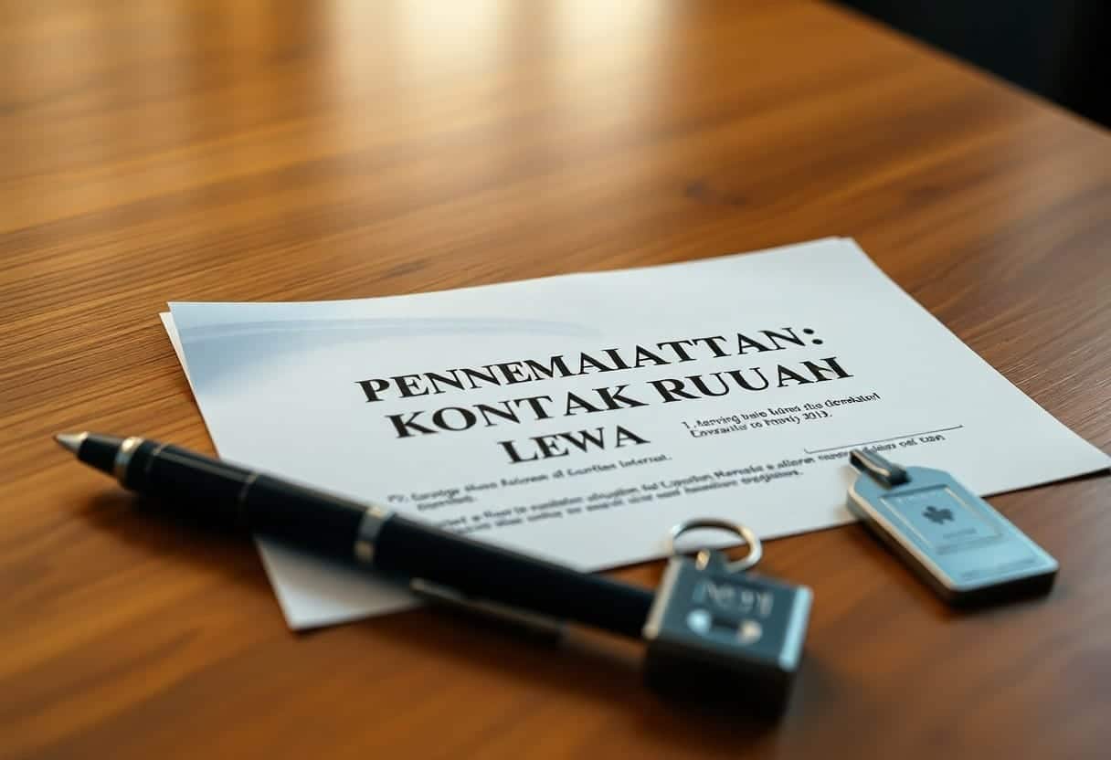 notis penamatan kontrak sewa rumah mch